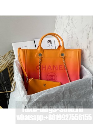 Chanel SHOPPING BAG AS3351 ORANGE