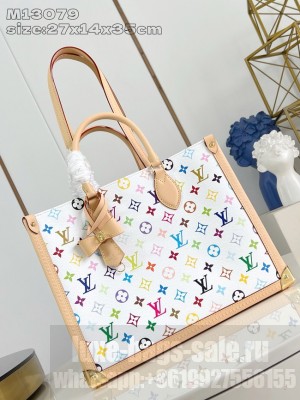 Louis Vuitton LV x TM OnTheGo MM COMING SOON M13079 white