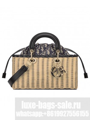 Christian Dior Lady d-Joy Micro Bag Apricot