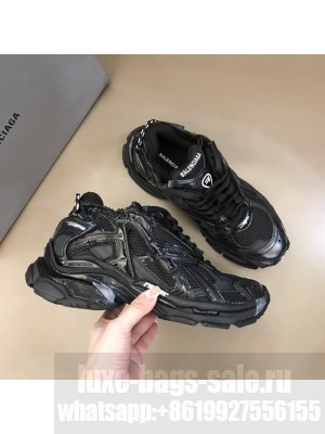 Balenciage Runner Trainers in black mesh and nylon 2022