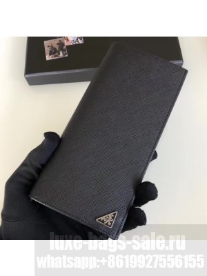 Prada Leather Men's Document Holder Wallet 2MV836 2M0836 07