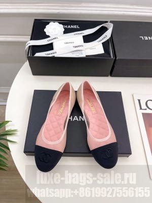 Chanel Ballet flats mesh & Grosgrain Pink 2025