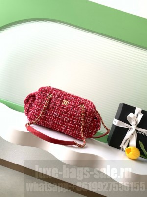 Chanel Small Bowling Bag AS5792 Red