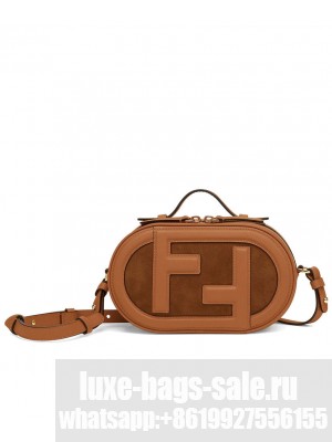 Fendi Mini Camera Case Mini Bag 8BS058 Coffee
