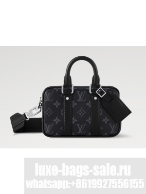 Louis Vuitton Nano Porte Documents Voyage M82770-2 black