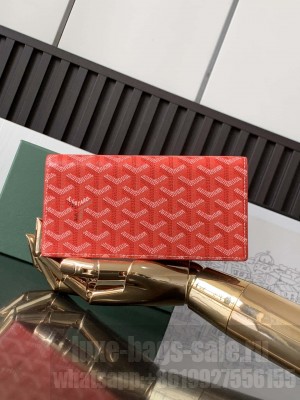 Goyard Richelieu Wallet Red