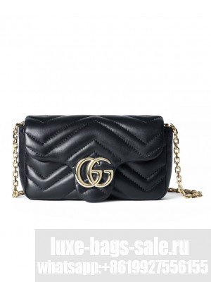 Gucci GG Marmont mini Shoulder Bag 841290 Black