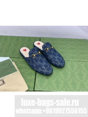 GUCCI PRINCETOWN GG MULTICOLOR HORSEBIT SLIPPER 06 2021 Collection