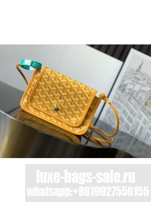 Goyard Plumet Pocket Wallet Yellow