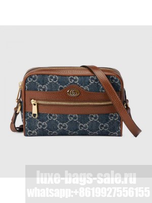 Gucci Ophidia GG mini bag 517350 Dark blue