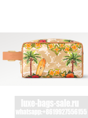 Louis Vuitton Locker Dopp Kit M24799 Sand