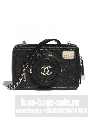 Chanel Camera Bag AS4817 Black