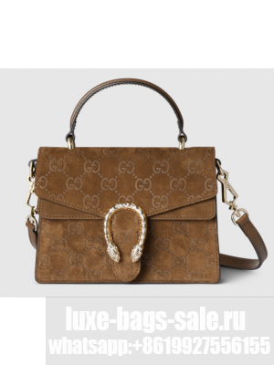 GUCCI DIONYSUS MINI TOP HANDLE BAG 813400 brown