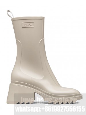 Chloe Women's Betty PVC Rain Boots Gray