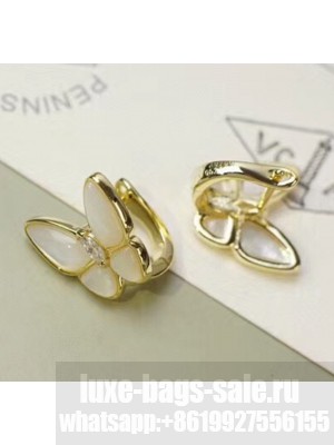 Van Cleef & Arpels Butterfly Earring 10 Gold 2020 Collection