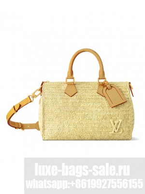 Louis Vuitton Speedy 30 Bandouliere Apricot