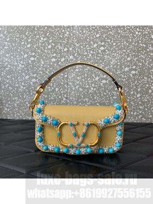 VALENTINO Super Mini Loco imitation crystal chain bag WP6036-2