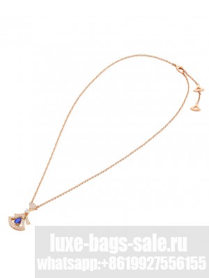 Bvlgari Women's Divas'Dream Necklace Blue