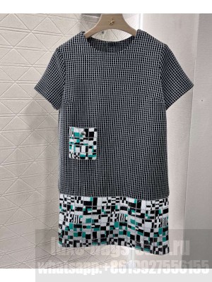Chanel Women's Tweed dress Black