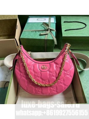Gucci GG MATELASSE SMALL SHOULDER BAG 739709 rose