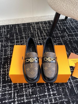 Louis Vuitton Women's Chess Flat Loafer 05