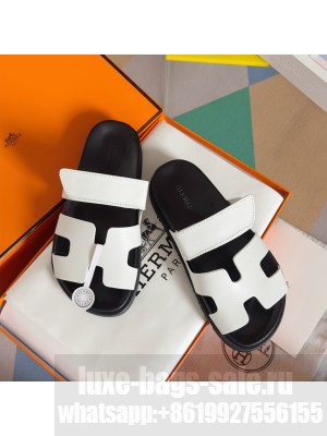 Hermes Unisex Chypre Flat Sandals 017