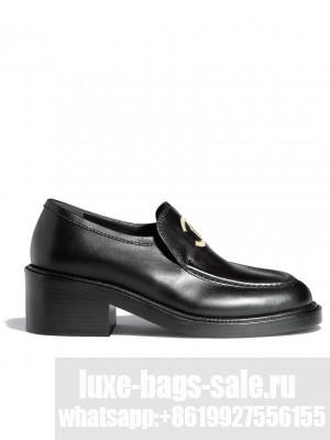 Chanel Women's Loafers G39602 Black