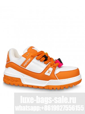Louis Vuitton Unisex LV Trainer Maxi Sneaker Orange