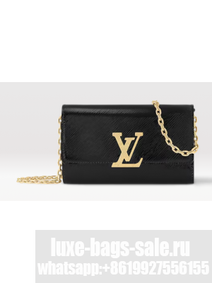 Louis Vuitton Pochette Louise M23756 Black