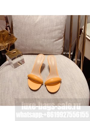 Gianvito Rossi BIJOUX MULE 75CM Spring/Summer 2021 Collection Orange