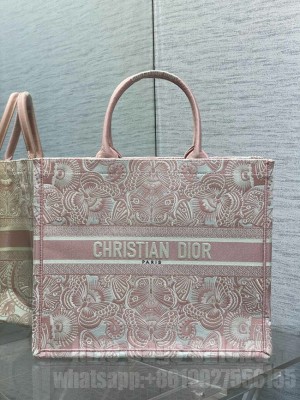 Large Dior Book Tote Embroidery Embroidery M1286ZEDX-6