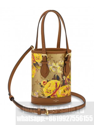 Louis Vuitton Nano Bucket M81724 Coffee