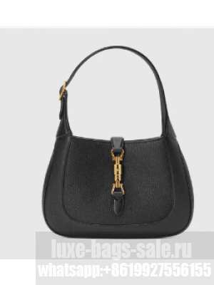 Gucci Jackie 1961 small natural grain bag 636709 Black