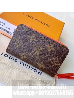 Louis Vuitton Zippy Multicartes Card Holder M64303 Orange 2019 Collection