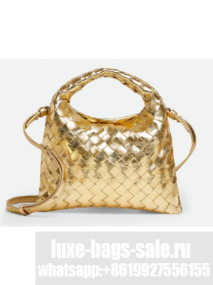 Bottega Veneta Mini Hop 777586 Gold