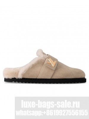 Louis Vuitton Women's LV Cosy Flat Comfort Clog 1AC6Z1 Khaki