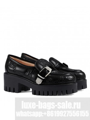 Gucci Women's GG Matelasse Shoe 718388 Black