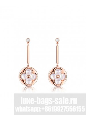 Louis Vuitton Colour Blossom Sun Long Earring Q96421 Red