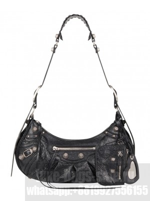 Balenciaga Le Cagole Small Shoulder Bag Black