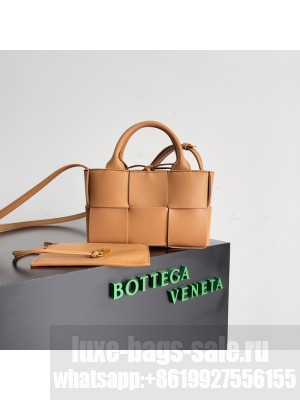 Bottega Veneta Candy Arco Tote Bag 729029 brown