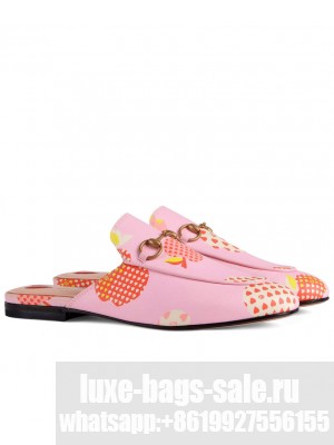 Gucci Women's Princetown Slippers Pink