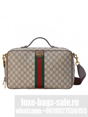 Gucci Savoy Shoe Case 752587 Dark Coffee