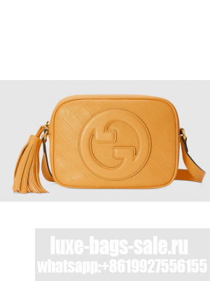 GUCCI BLONDIE SMALL SHOULDER BAG 742360 Yellow