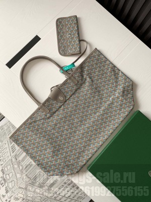 Goyard Saint Louis Claire-Voie GM Bag Blue