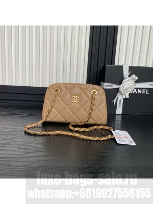 Chanel SMALL BOWLING BAG AS5137 Apricot