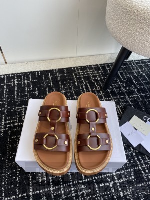 CELINE TIPPI SLIDE IN CALFSKIN 03
