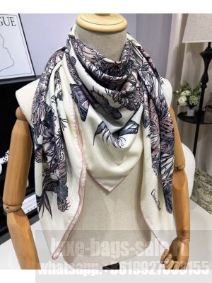 Christian Dior Women's Dior Butterfly Around The World Scarf Pink
