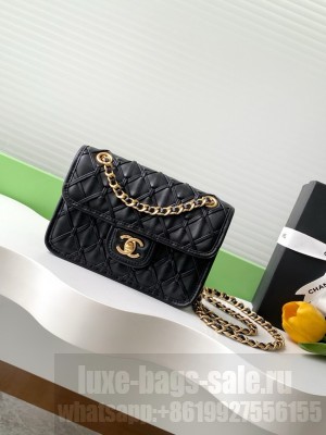 Chanel Mini flap bag AS4797 black