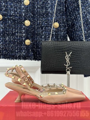 Valentino Rockstud Slingback Sandals 07