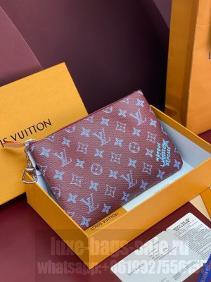 Louis Vuitton NEW Key Pouch M M27109 burgundy